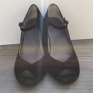 Black Suede shoes (fits like 11)